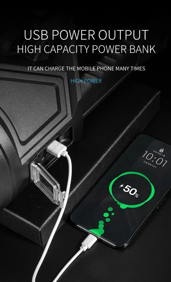 ESMARTER's Lithium Battery Rechargeable Spotlight Lamp