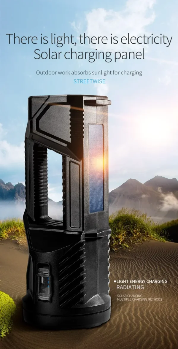 ESMARTER's Lithium Battery Rechargeable Spotlight Lamp