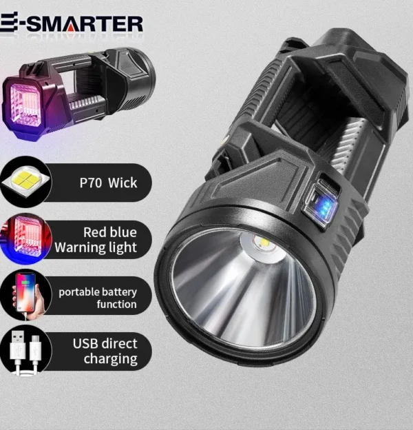 ESMARTER's Lithium Battery Rechargeable Spotlight Lamp