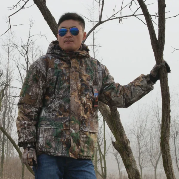 FANLDOWPESS's Fleece Camouflage Hunting Jacket
