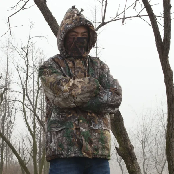 FANLDOWPESS's Fleece Camouflage Hunting Jacket