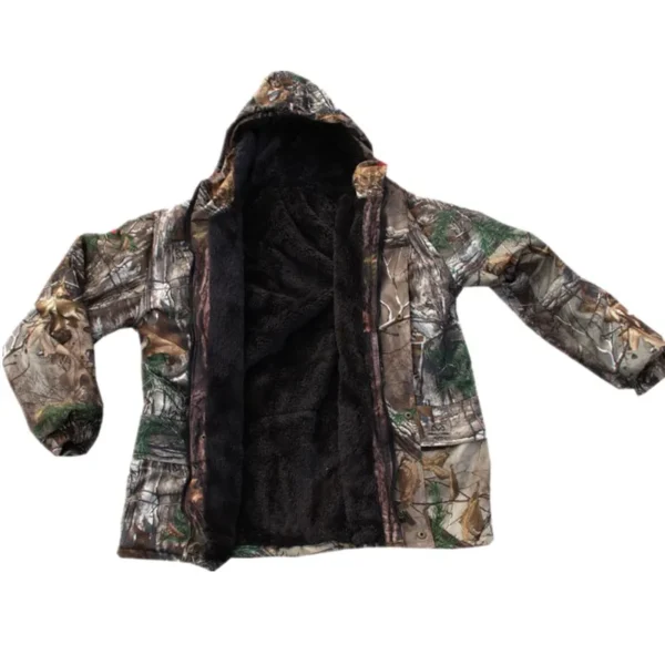 FANLDOWPESS's Fleece Camouflage Hunting Jacket