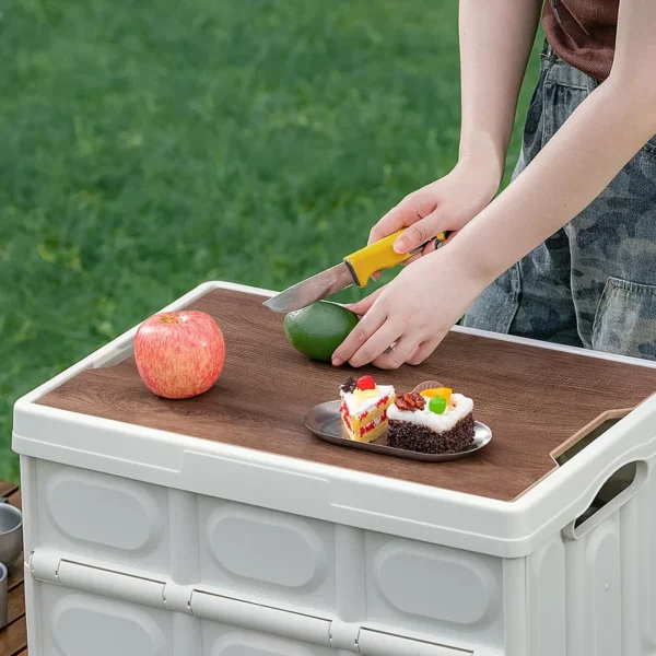 GIANXI's  Folding Box With Wooden Lid