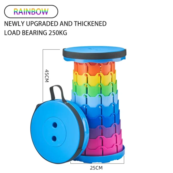 GIANXI's Folding Telescopic Stool Plastic