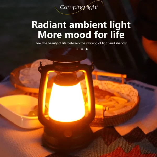 HEINSAT's Portable Solar Camping Lantern