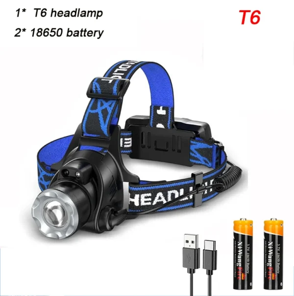 HEINSAT's T6 LED Headlamp