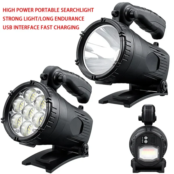 High-power LED Portable P50 Spotlight