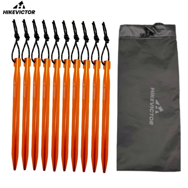 Hikevictor's10pcs Aluminum Tent Pegs