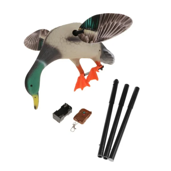 Hunting Mallard Drake Duck Decoys Remote Control