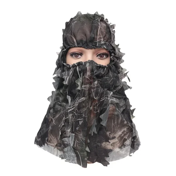 Hunting Maple leaf style Camouflage Face mask Hood