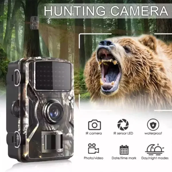 Hunting Trail Camera 16MP 1080P Infrared Night Vision Motion Activated