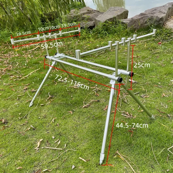 JSFUN's  Retractable Carp Fishing Rod Pod Stand