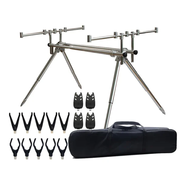 JSFUN's  Retractable Carp Fishing Rod Pod Stand