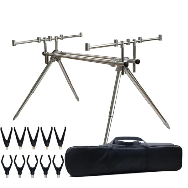 JSFUN's  Retractable Carp Fishing Rod Pod Stand