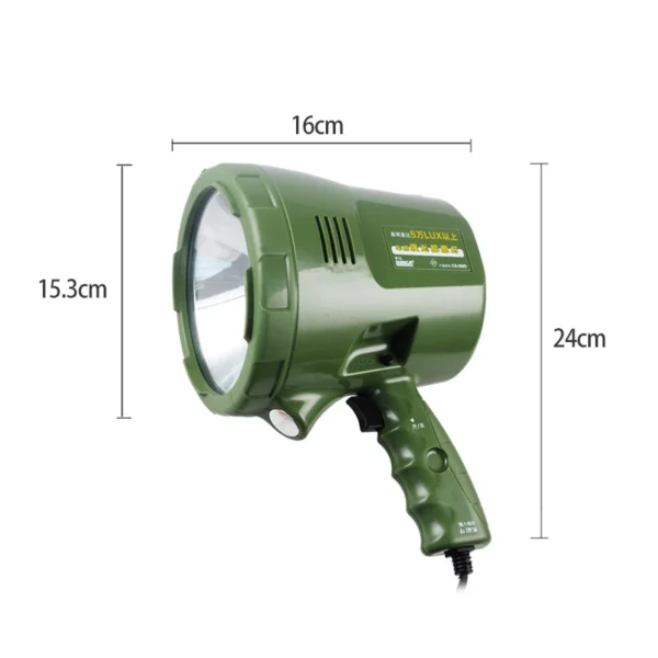 JUJINGYANG External 12V Halogen Spotlight