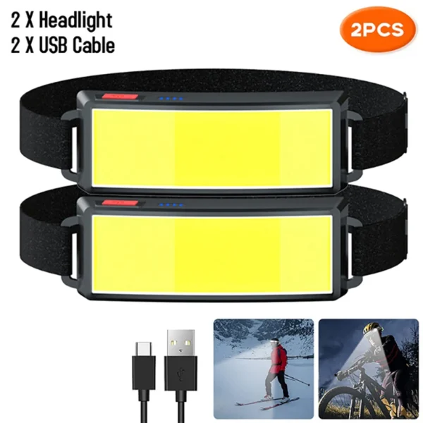 KDULIT's COB LED Headlamp