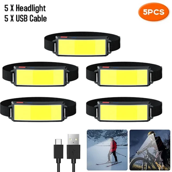 KDULIT's COB LED Headlamp