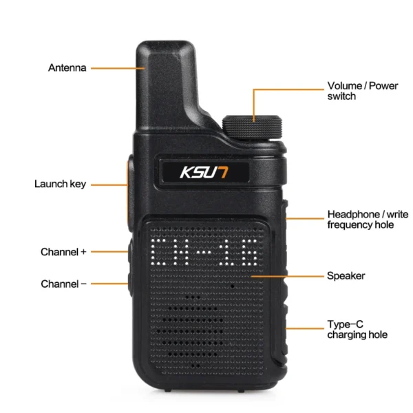 KSUNTFSI's PMR 446 Walkie Talkie