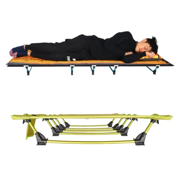 Light Weight Folding Heightened Camp Cot