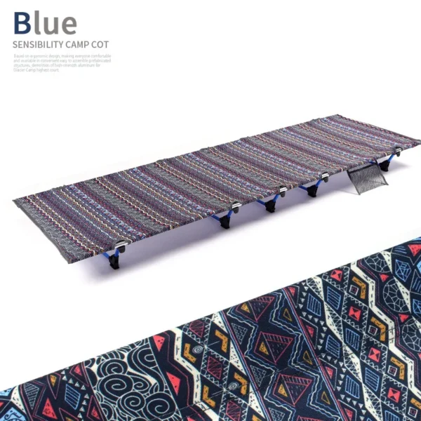 Light Weight Folding Heightened Camp Cot