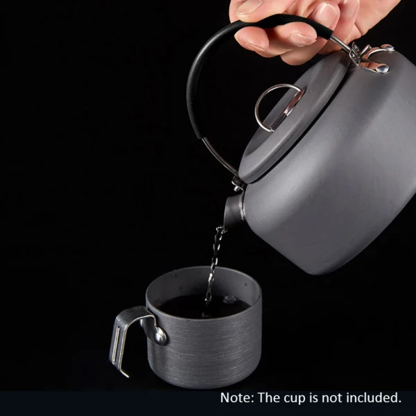 LIXADA's Aluminum Camping Teapot Kettle