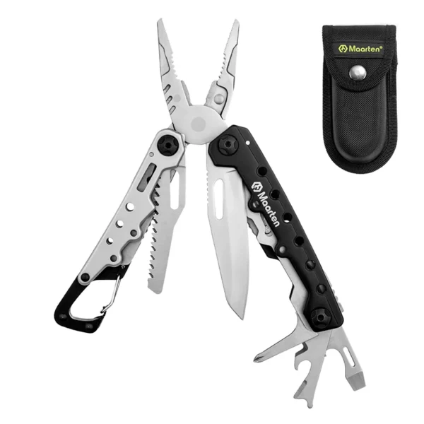 MAARTEN'S Multitool, 11 in 1 Hard Stainless Steel