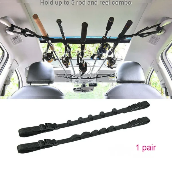 MIHJUSFDH's 2PCS Car Mounted Storage Rack Fishing
