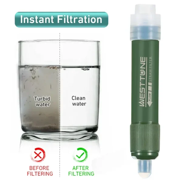 Mini Straw for Water Purification