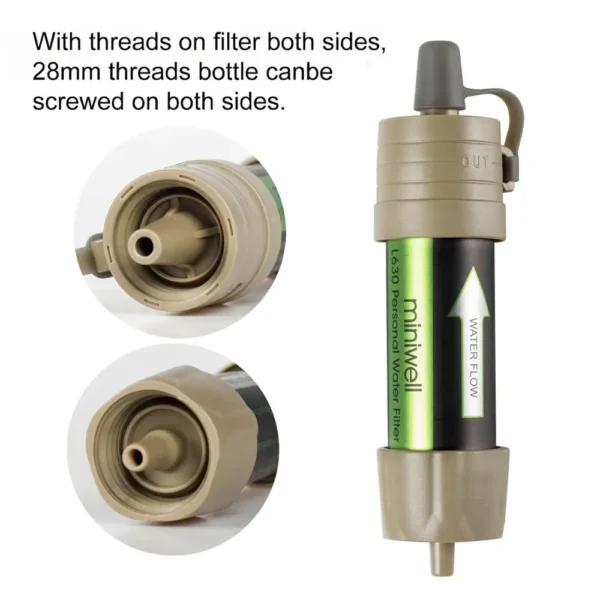 Miniwell's L630 Personal Camping Purification Straw
