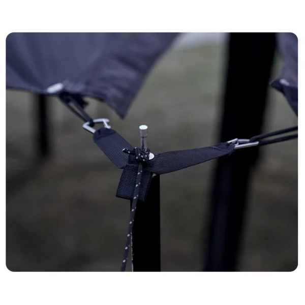 Mobi Garden's  Wide Space Black Tent