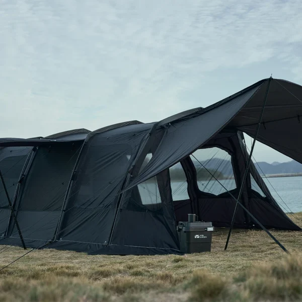 Mobi Garden's  Wide Space Black Tent