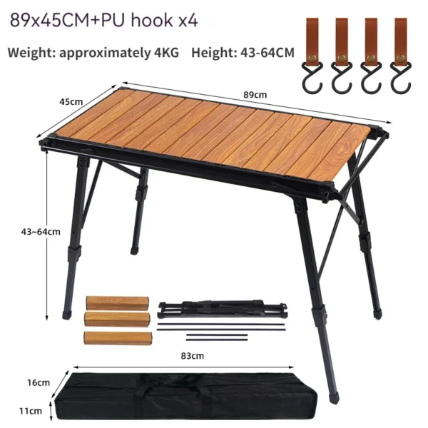MOUNTAINHIKER's Aluminum Folding Table