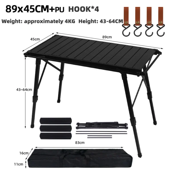 MOUNTAINHIKER's Aluminum Folding Table