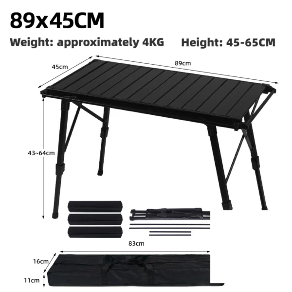 MOUNTAINHIKER's Aluminum Folding Table