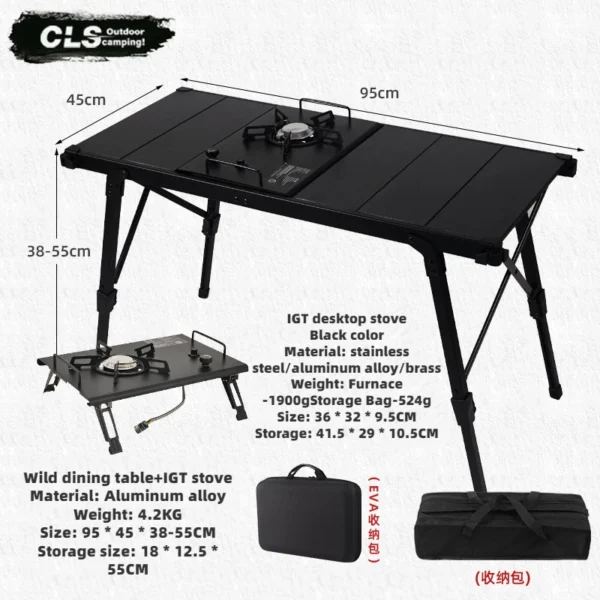 MOUNTAINHIKER's Aluminum Folding Table