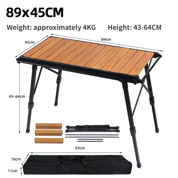 MOUNTAINHIKER's Aluminum Folding Table