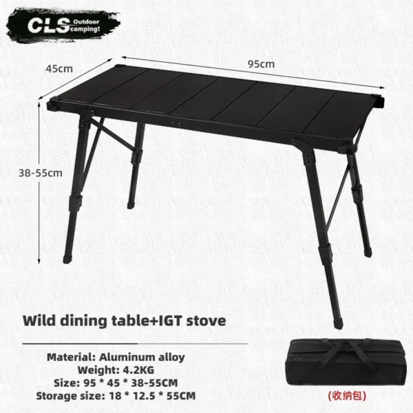 MOUNTAINHIKER's Aluminum Folding Table