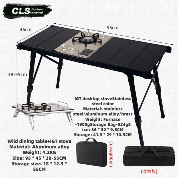 MOUNTAINHIKER's Aluminum Folding Table