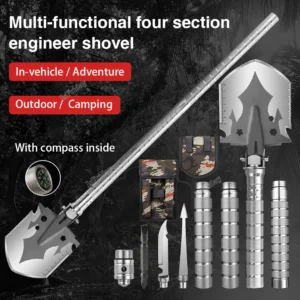 Multi-Function Folding Military Shovel