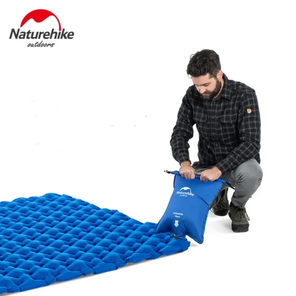 Naturehike's 2 Person Inflatable Mattress With Fill Air Bag