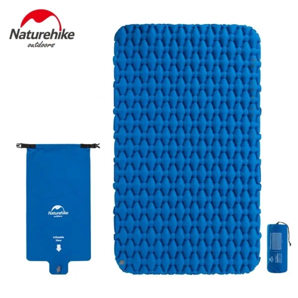 Naturehike's 2 Person Inflatable Mattress With Fill Air Bag
