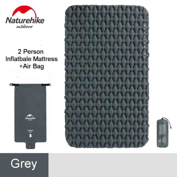 Naturehike's 2 Person Inflatable Mattress With Fill Air Bag