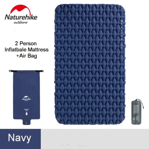 Naturehike's 2 Person Inflatable Mattress With Fill Air Bag