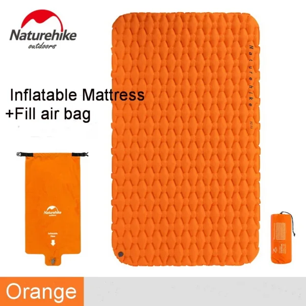 Naturehike's 2 Person Inflatable Mattress With Fill Air Bag