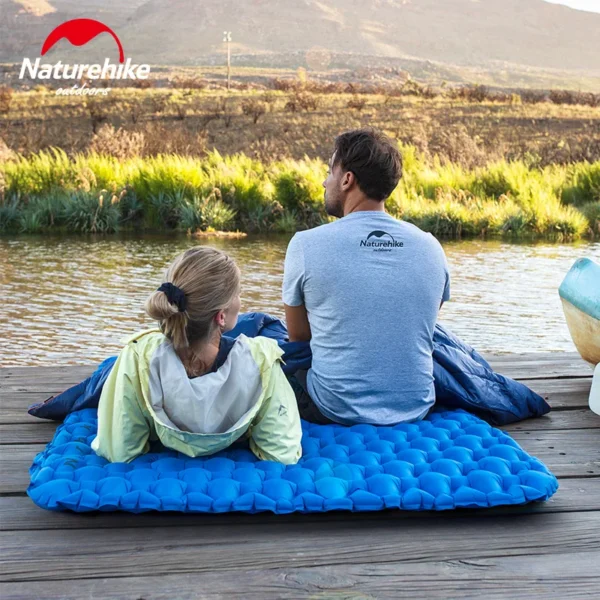 Naturehike's 2 Person Inflatable Mattress With Fill Air Bag