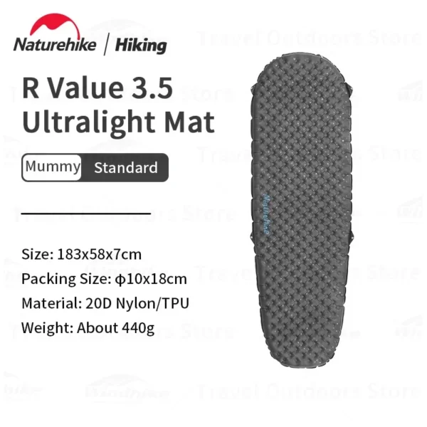 Naturehike's R3.5/5.0 Camping Air Mattress