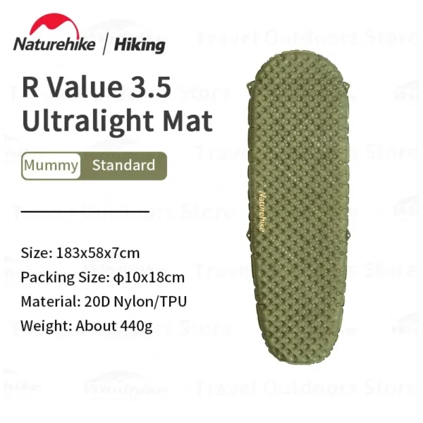 Naturehike's R3.5/5.0 Camping Air Mattress