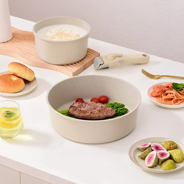 Non-stick Detachable Medical Stone Pot Set