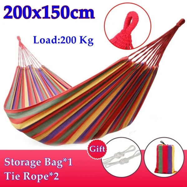 Outdoor Canvas Hammock