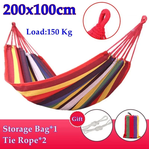 Outdoor Canvas Hammock